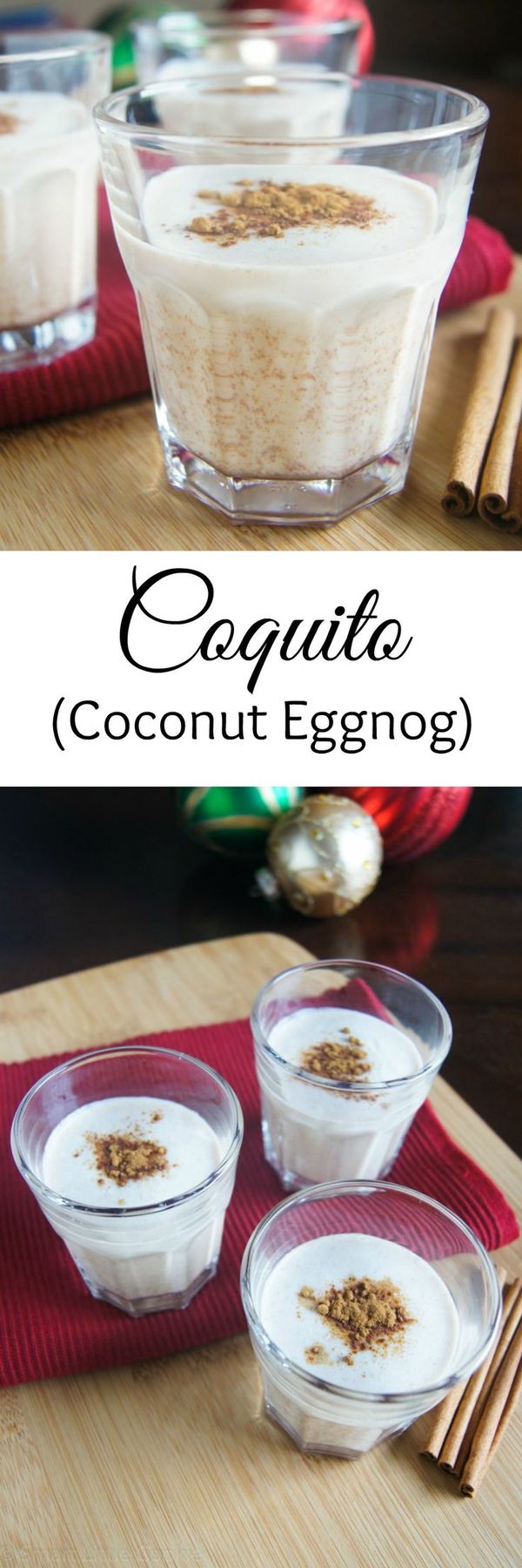 Coquito (Coconut Eggnog