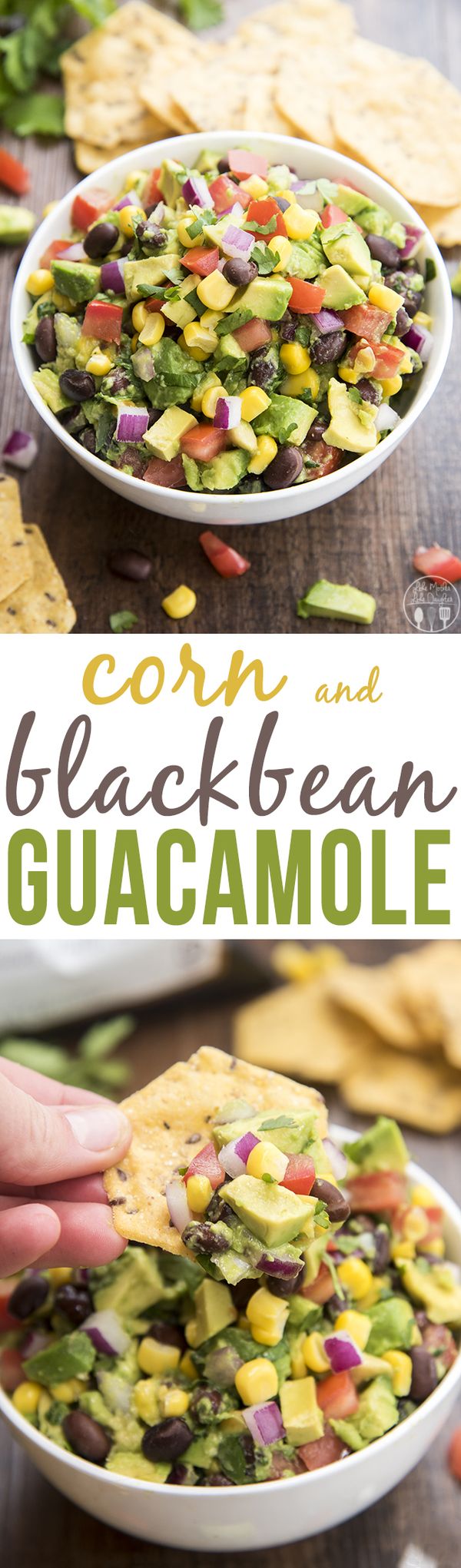 Corn and Black Bean Guacamole