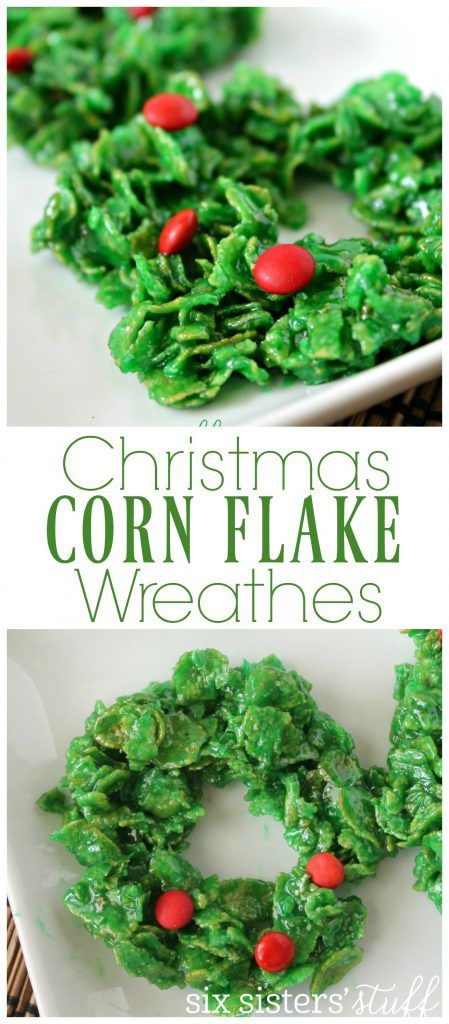 Corn Flake Wreathes