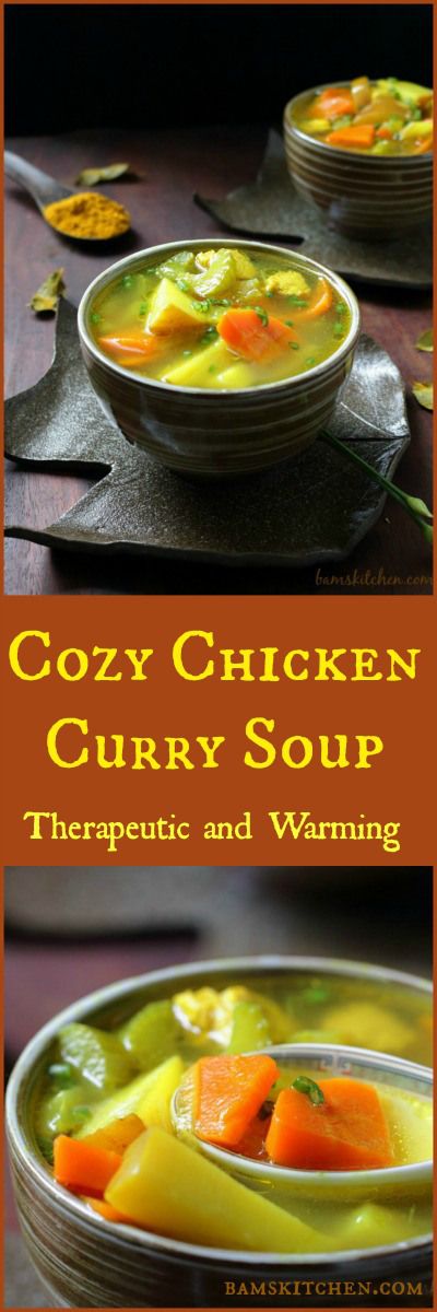 Cozy Chicken Curry Soup