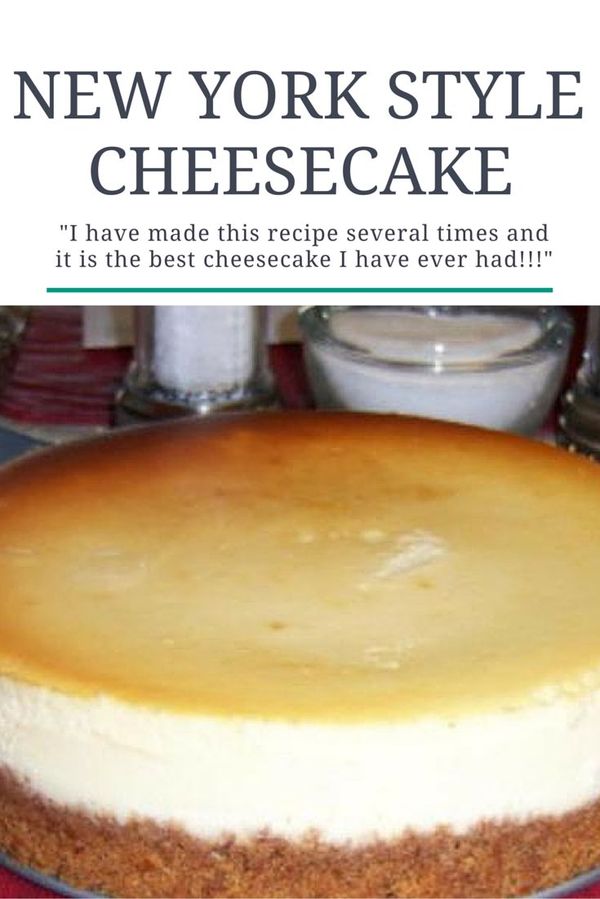 Crack Proof: New York Style Cheesecake