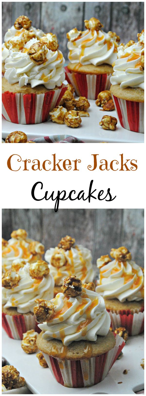 Cracker Jacks Cupcakes