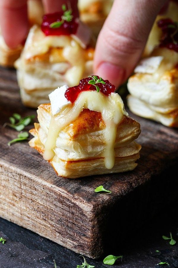 Cranberry & Brie Bites