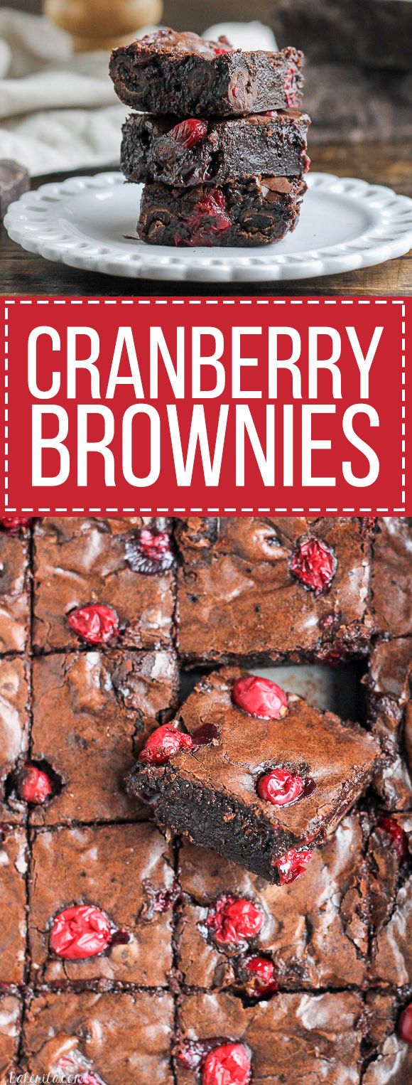 Cranberry Brownies