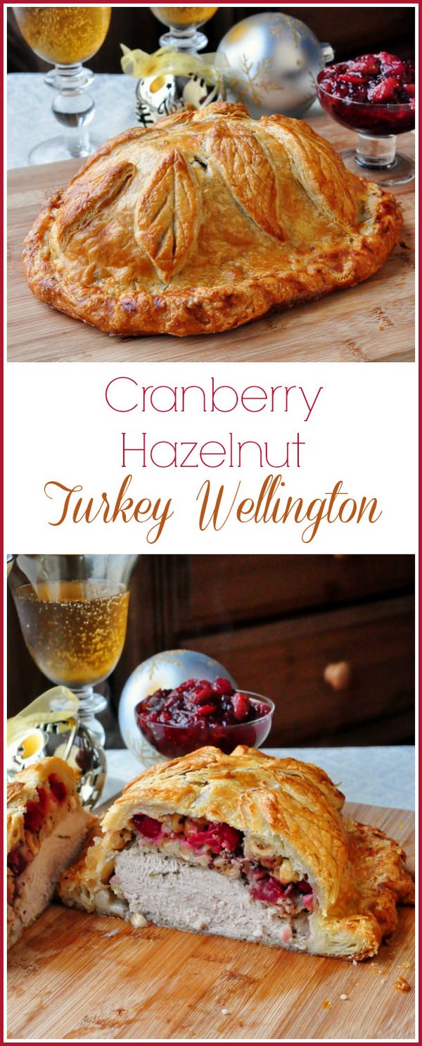 Cranberry Hazelnut Turkey Wellington