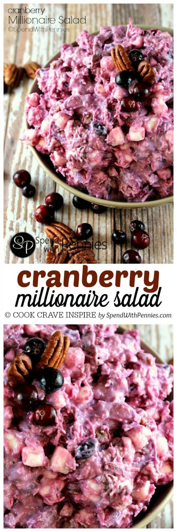Cranberry Millionaire Salad