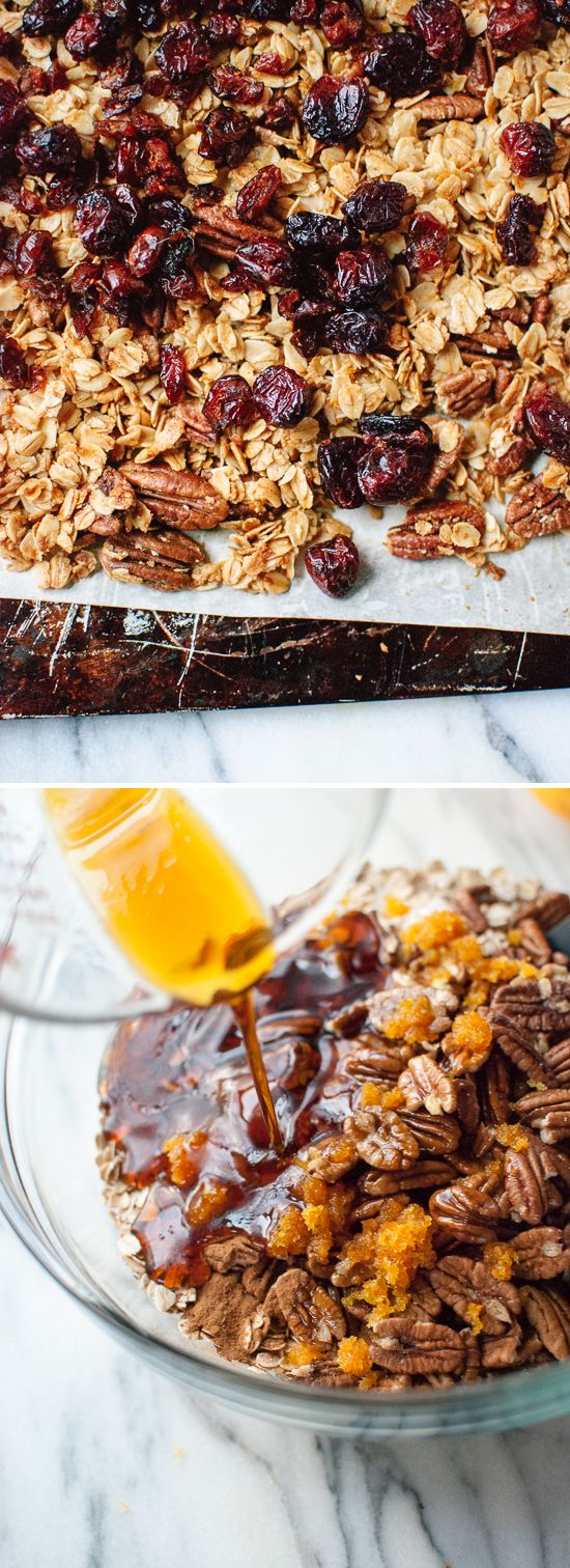 Cranberry Orange Granola