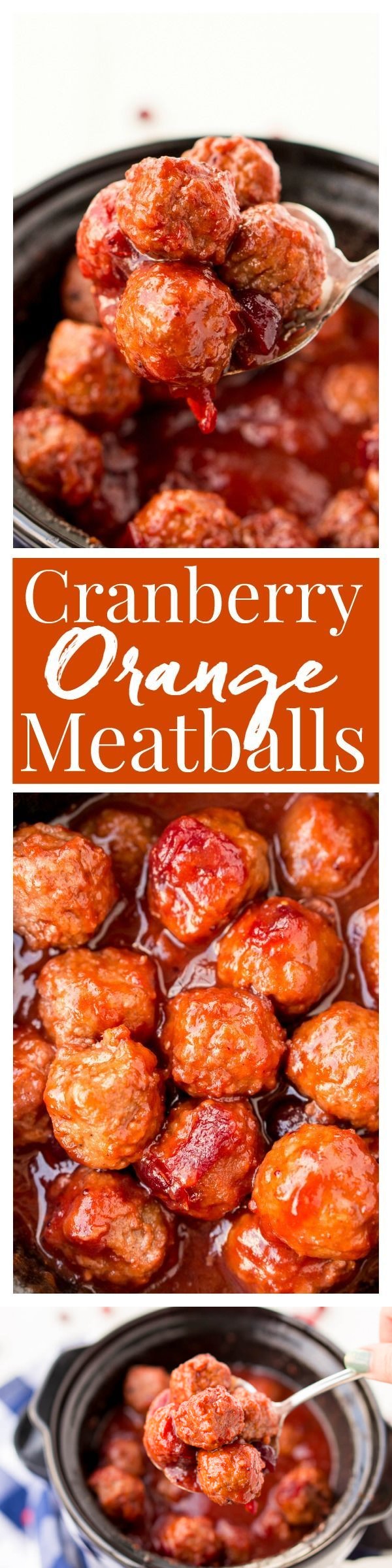 Cranberry Orange Meatballs