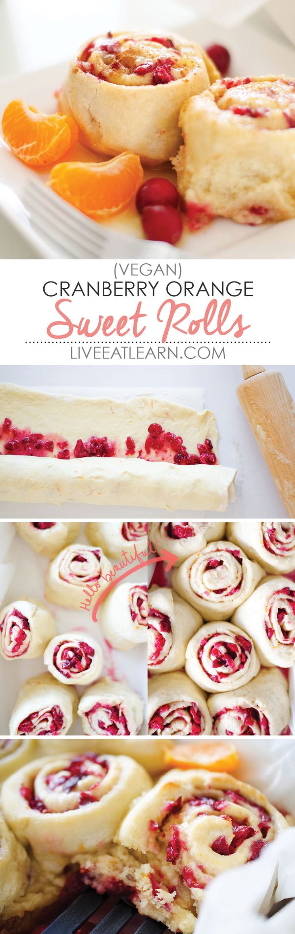 Cranberry Orange Sweet Rolls