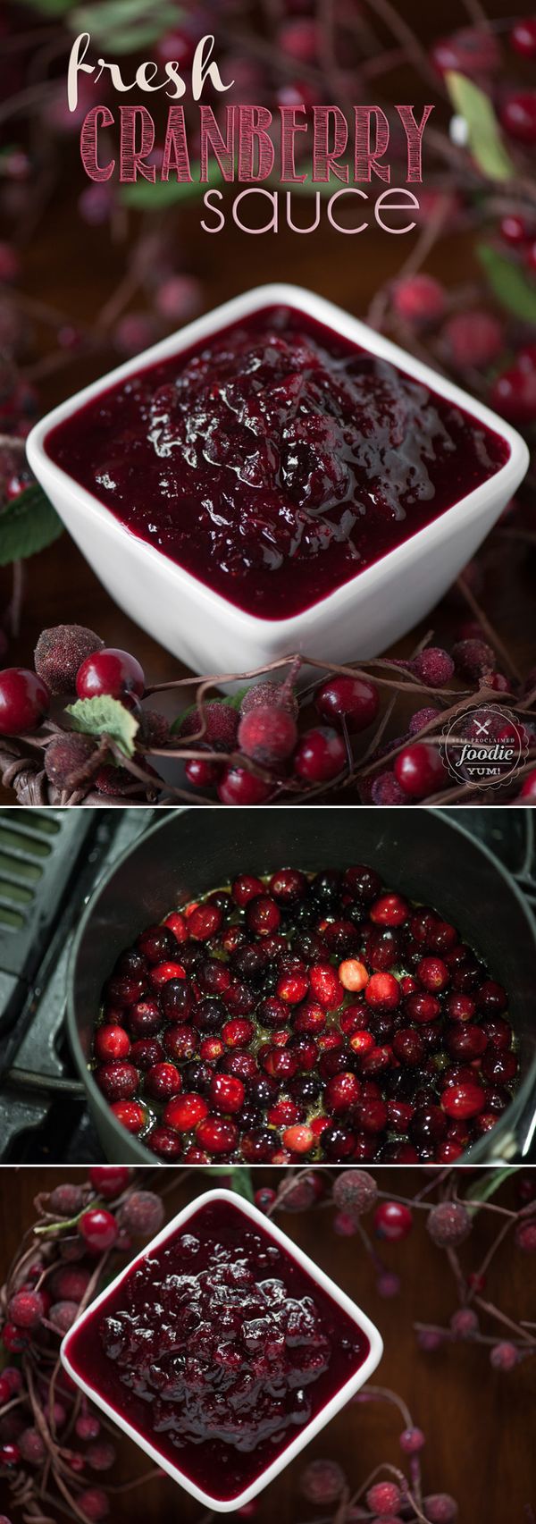 Cranberry sauce