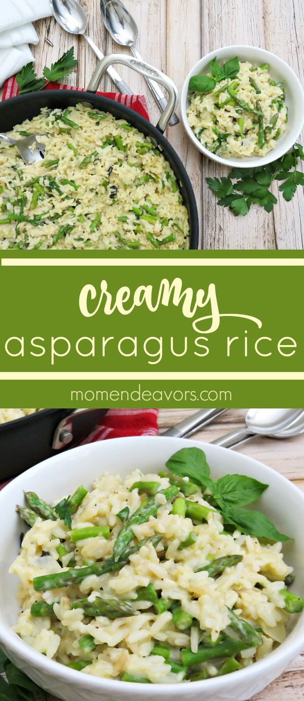 Creamy Asparagus Risotto