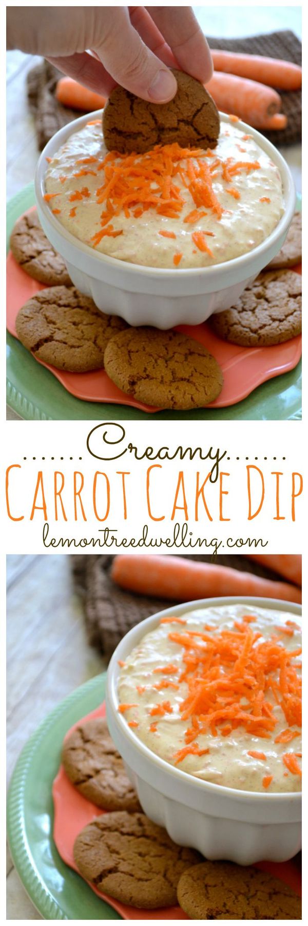 Creamy Carrot Cake Dip