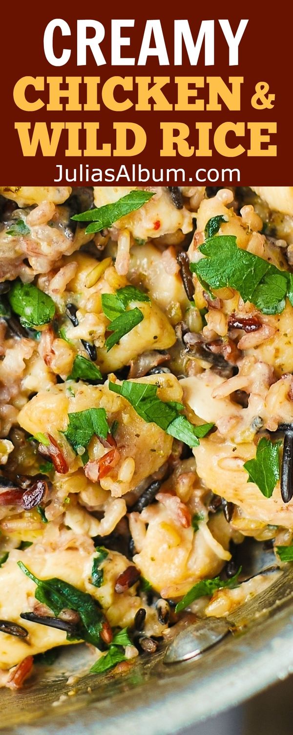 Creamy Chicken & Wild Rice