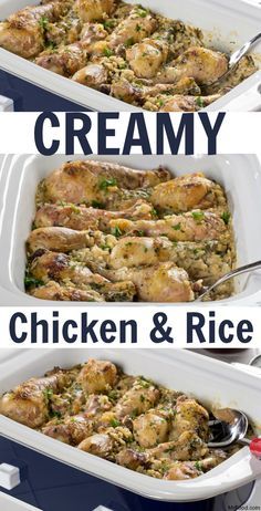 Creamy Chicken and Rice