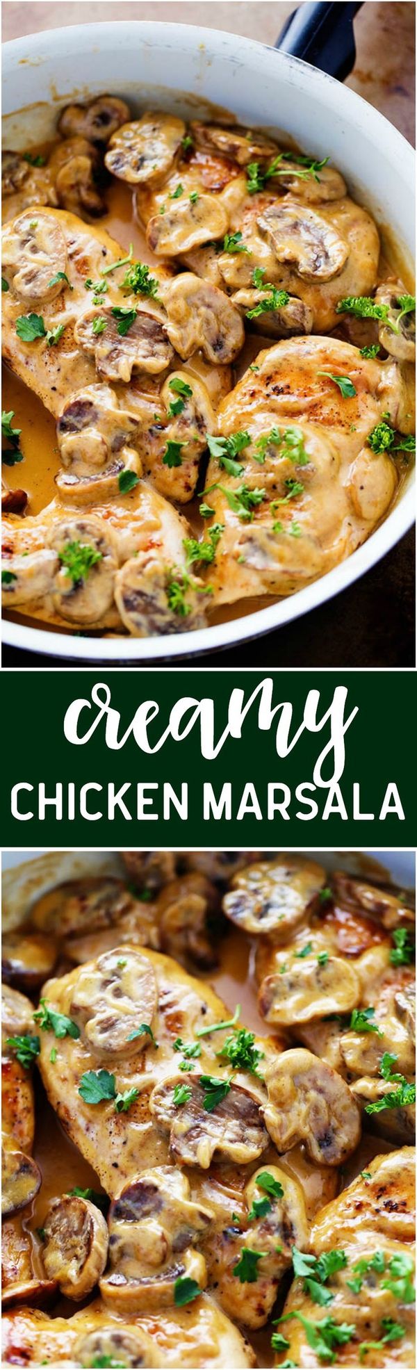 Creamy Chicken Marsala