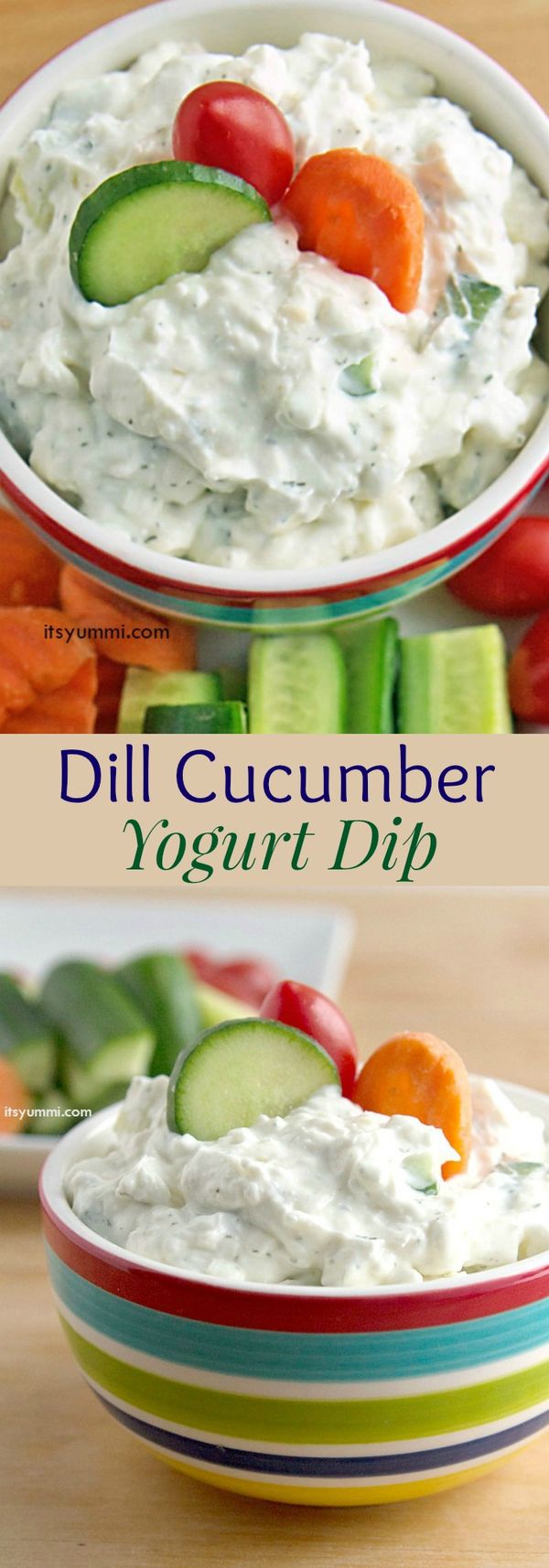 Creamy Dill Cucumber Yogurt Dip