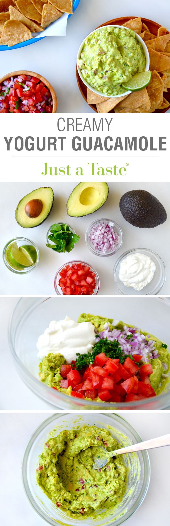 Creamy Greek Yogurt Guacamole