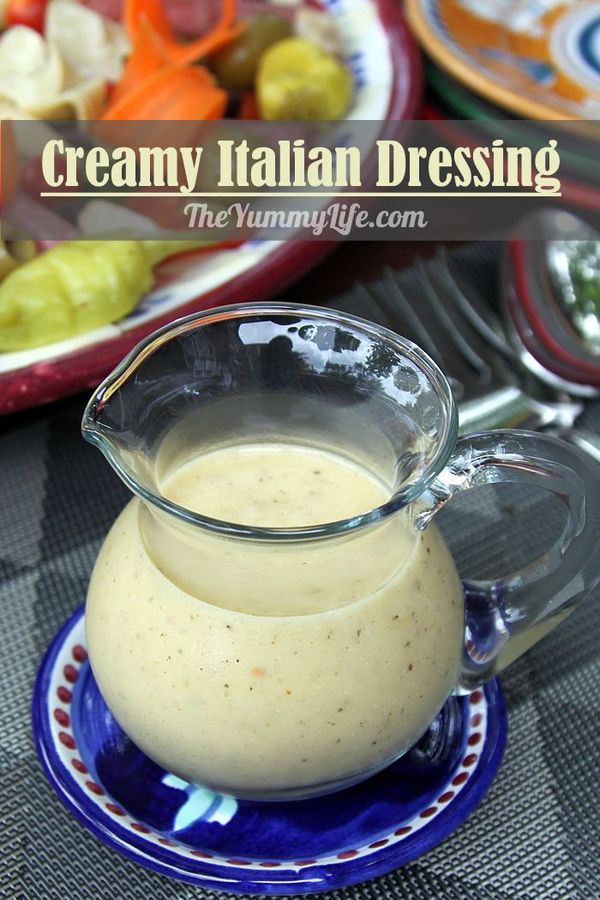 Creamy Italian Dressing