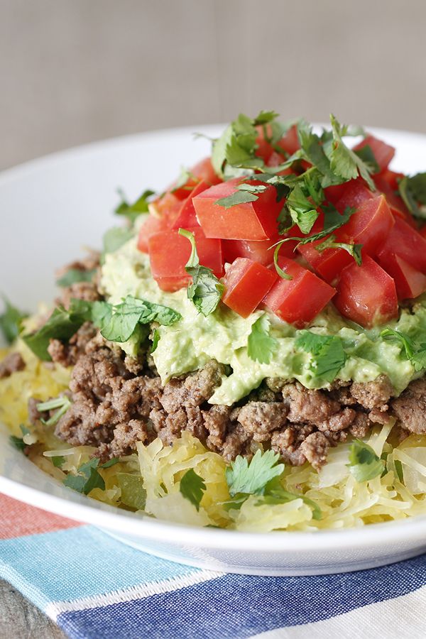 Creamy Mediterranean Spaghetti Squash