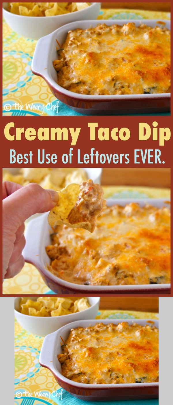 Creamy Mexican Dip with Taco Meat
