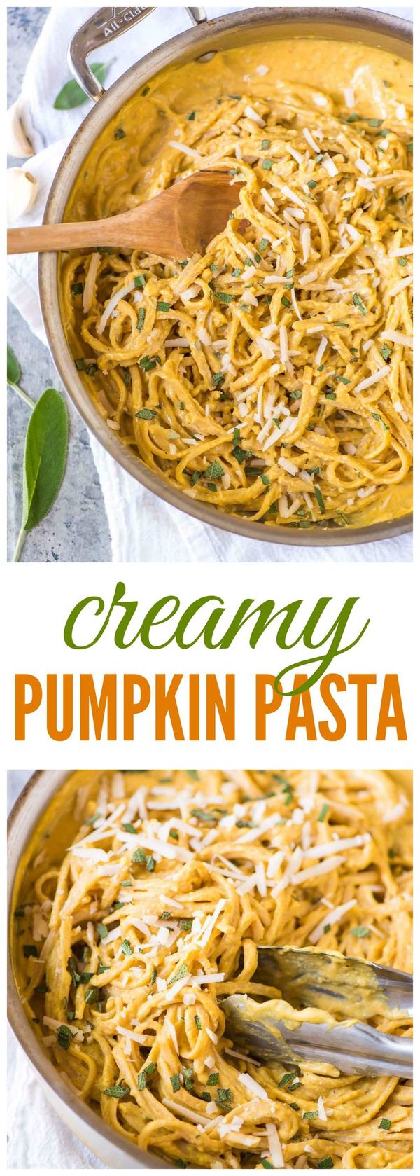 Creamy Pumpkin Pasta Sauce