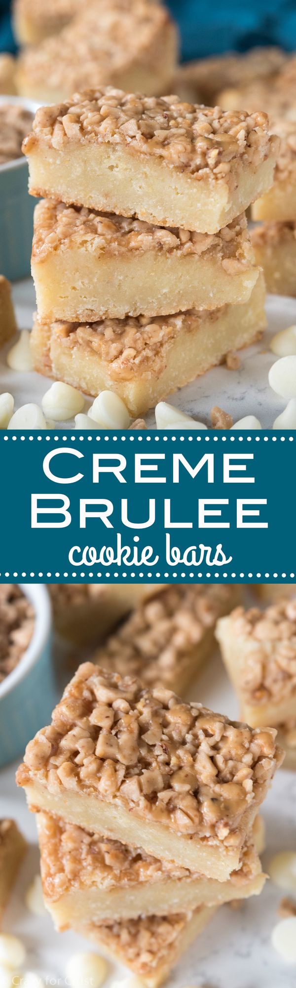 Creme Brulee Cookie Bars