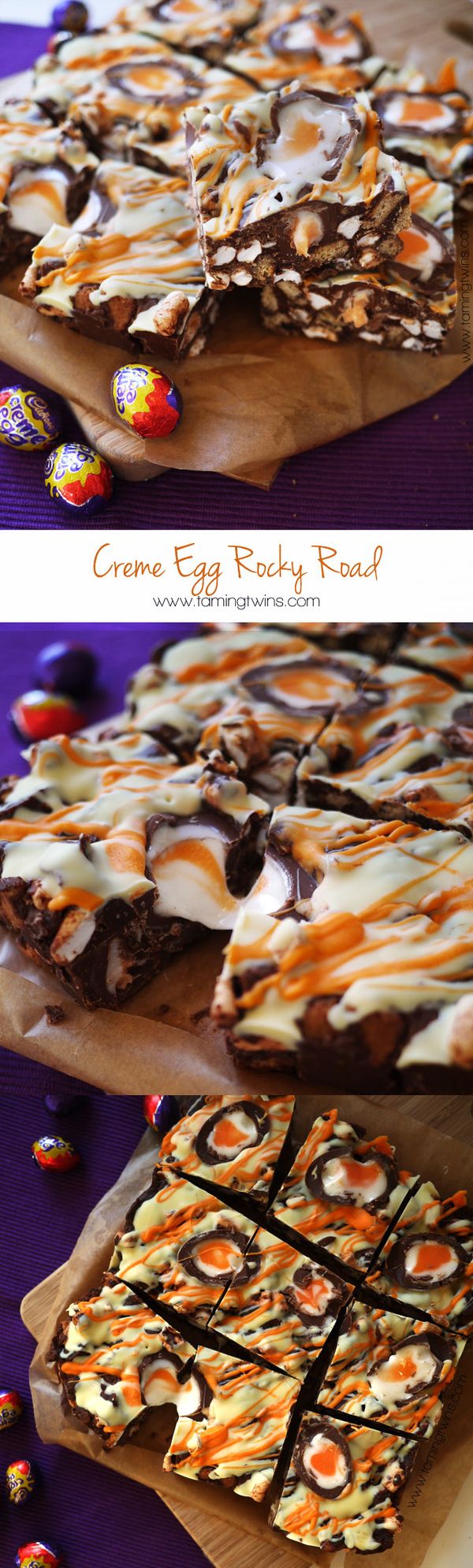 Creme Egg Rocky Road