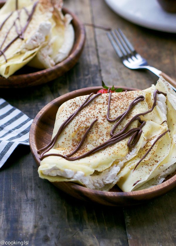 Crepes With Vanilla Bean Whipped Cream + GIVEAWAY