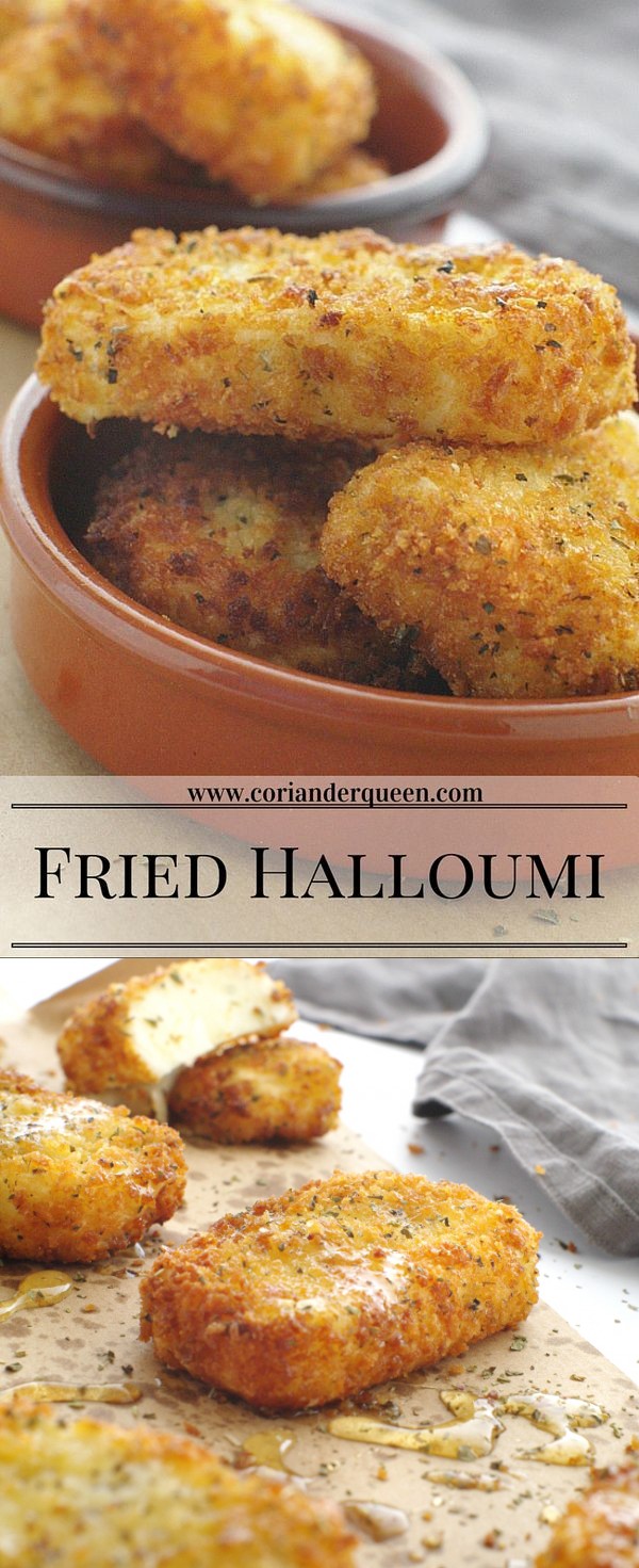 Crispy Fried Halloumi