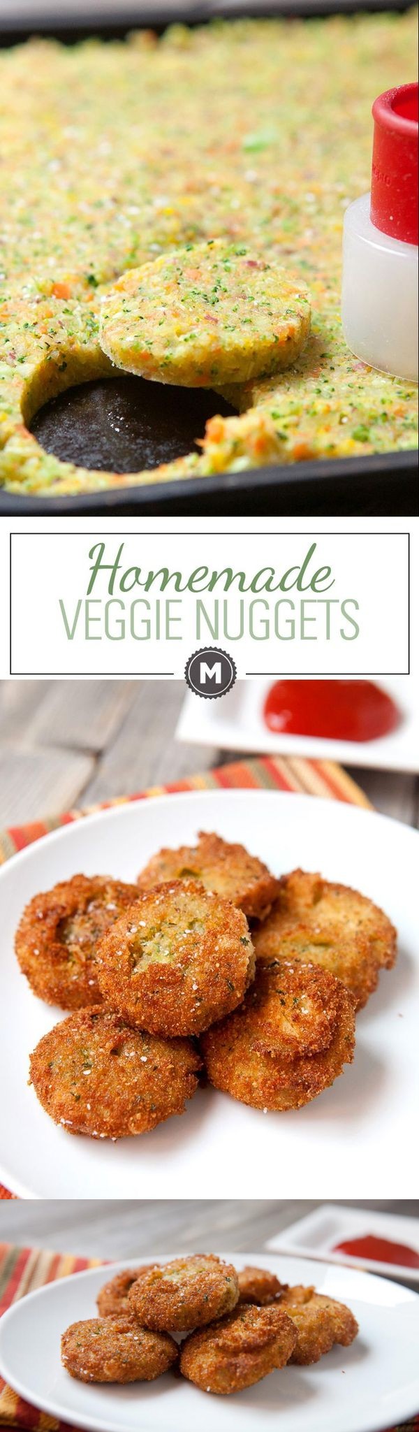 Crispy Homemade Veggie Nuggets
