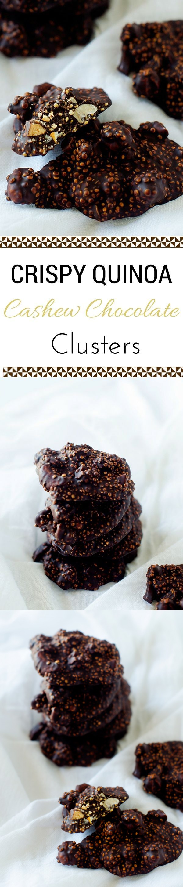 Crispy Quinoa & Cashew Clusters