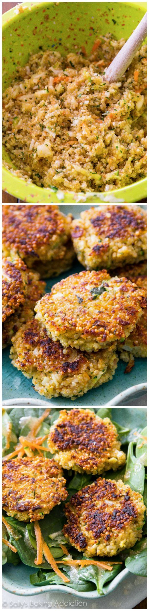 Crispy Quinoa Patties