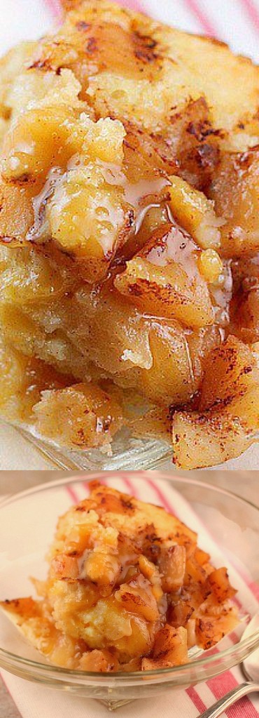 Crock Pot Apple Pudding Cake