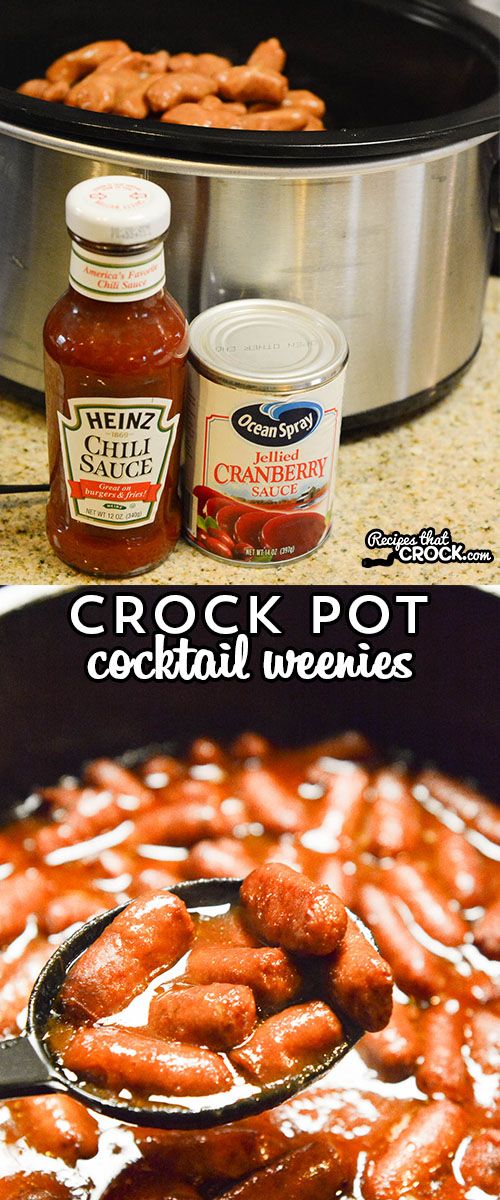 Crock Pot Cocktail Weenies