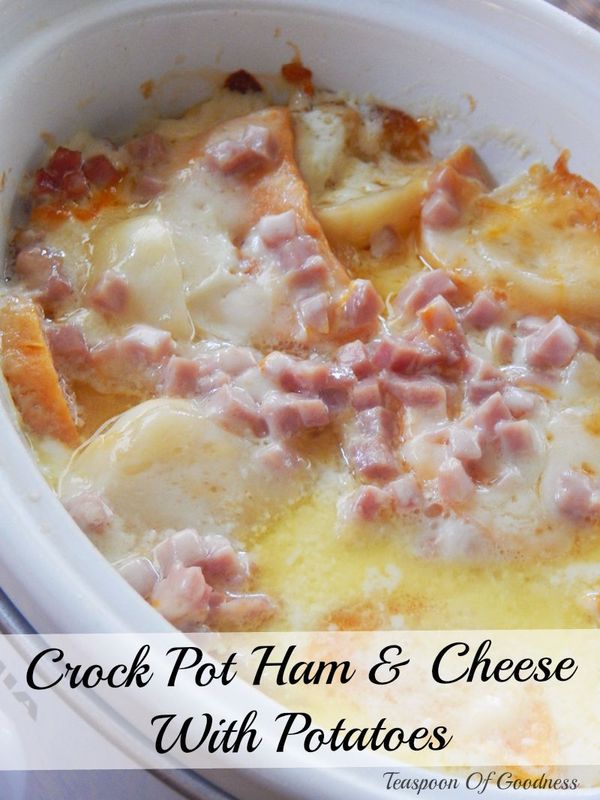 Crock Pot Ham & Cheese With Potatoes