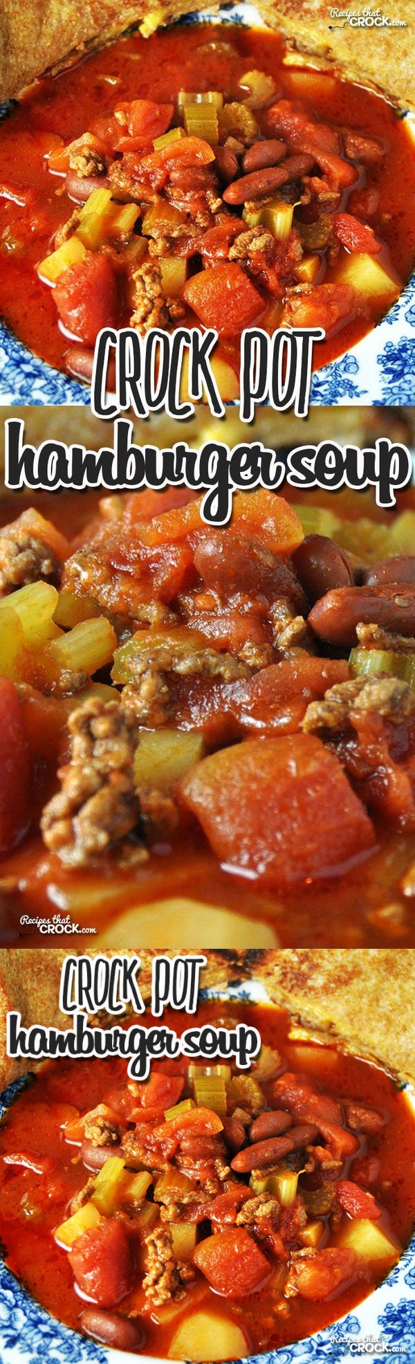 Crock Pot Hamburger Soup