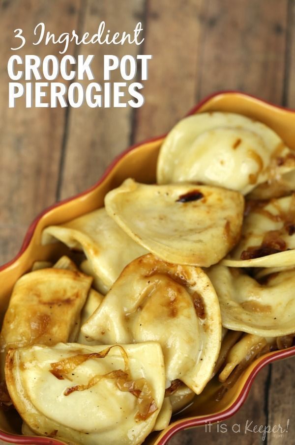 Crock Pot Pierogies