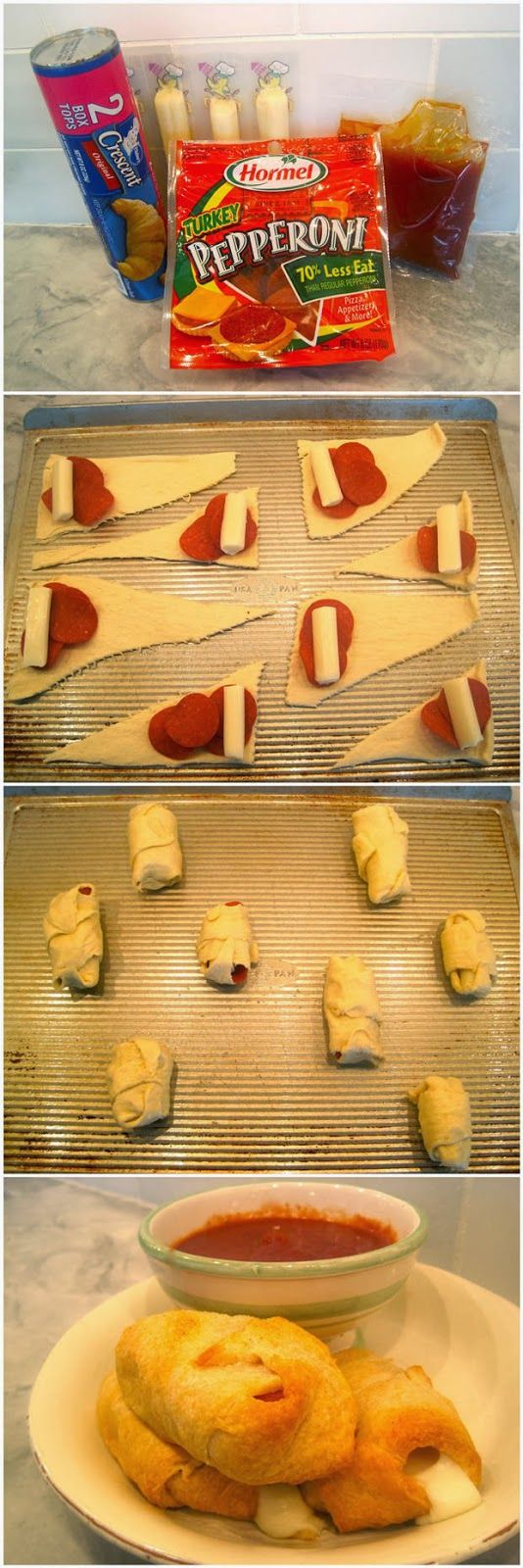 Croissant Pizza Roll-Ups