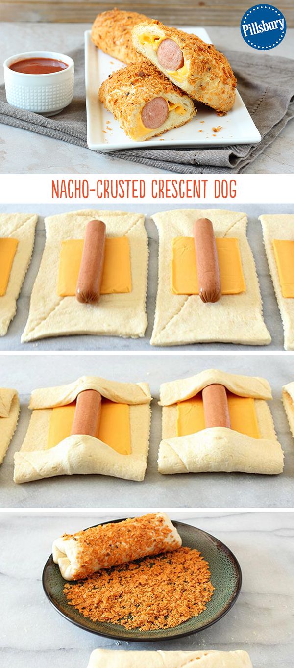 Crunchy Crescent Nacho Dogs