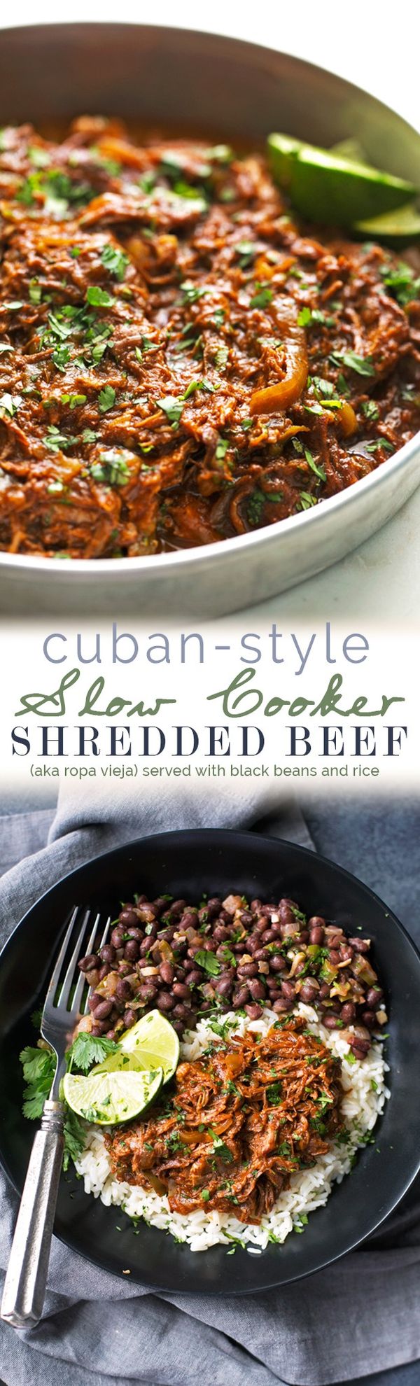 Cuban Shredded Beef (Slow Cooker