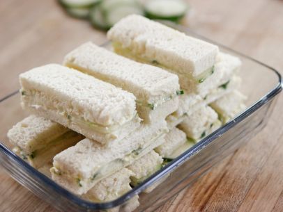 Cucumber Finger Sandwiches