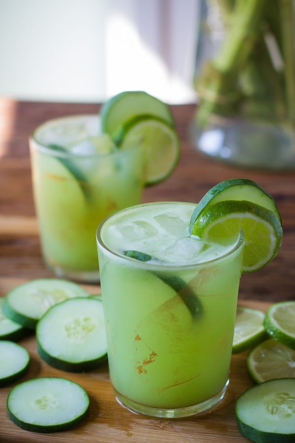 Cucumber Lime Tequila Cocktail