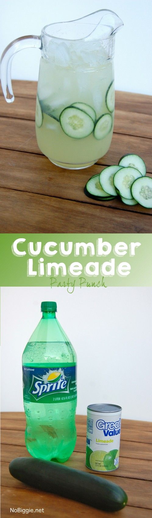 Cucumber Limeade Party Punch