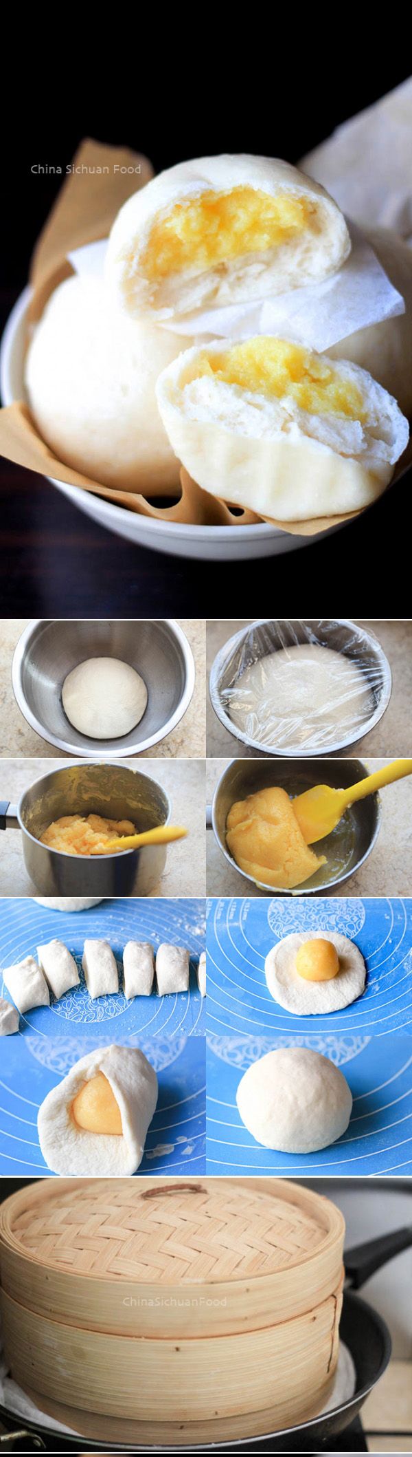 Custard Bun-Milk Yolk Buns