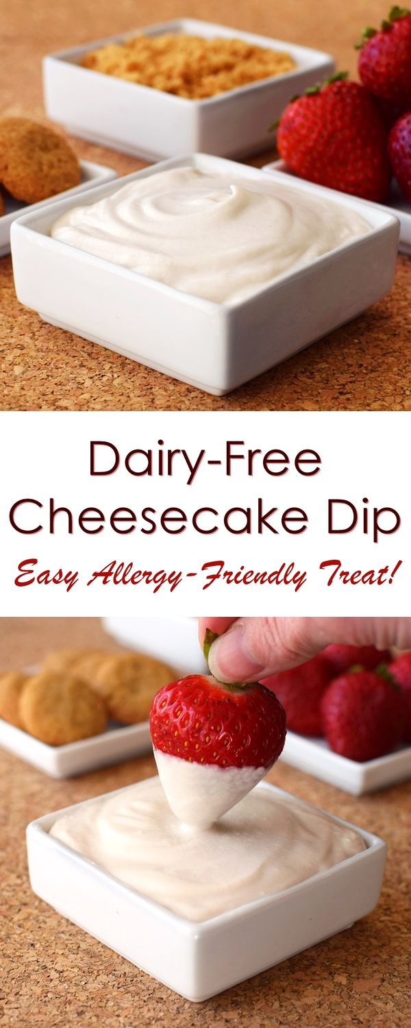 Dairy-Free Cheesecake Dip