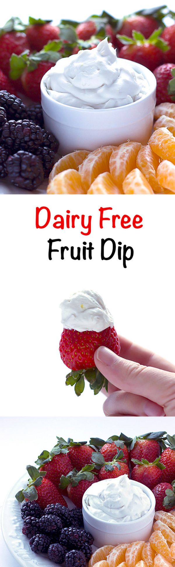 Dairy Free Fruit Dip