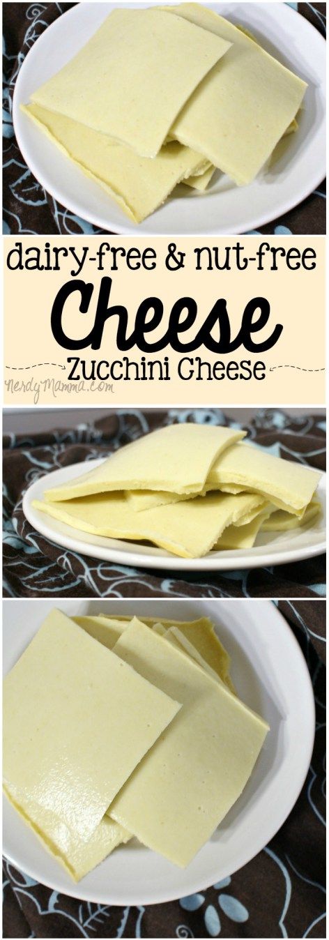 Dairy Free Nut Free Cheese - Zucchini Cheese