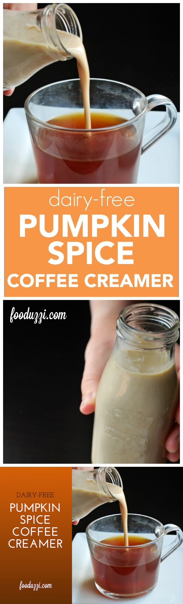 Dairy-Free Pumpkin Spice Coffee Creamer