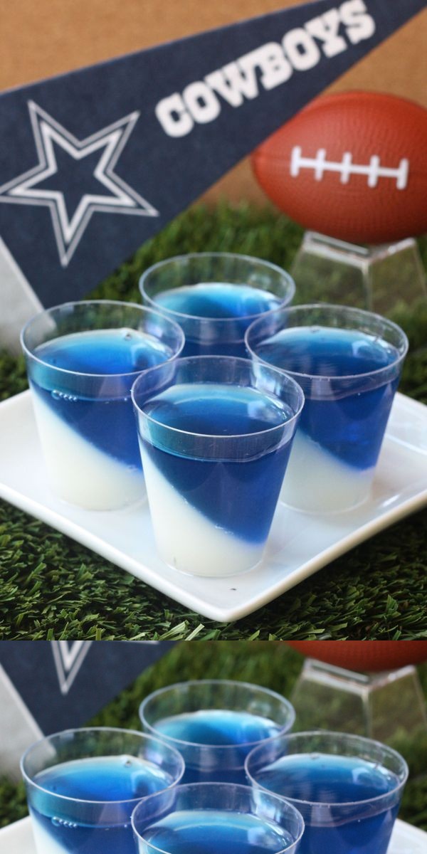 Dallas Cowboys Jell-O Shots