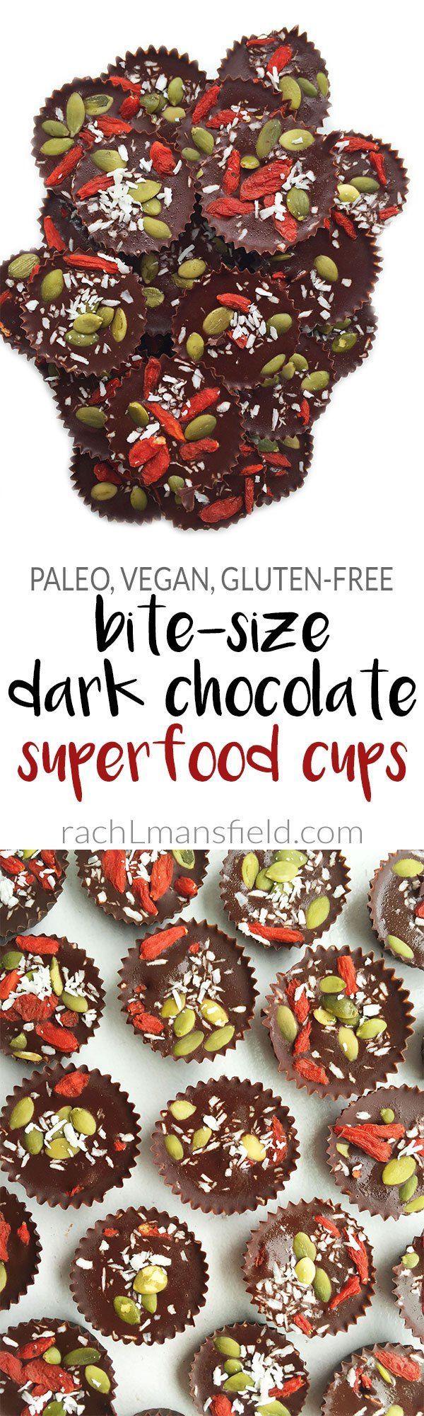 Dark Chocolate Superfood Cups